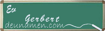 Ev Gerbert Visitenkarte